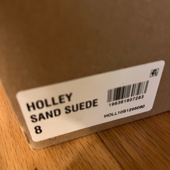 Steve Madden suede beige nude boots size 8 - Picture 4 of 4